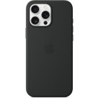 Apple Protectie pentru spate, material silicon, cu MagSafe pentru iPhone 16 Pro Max, culoare Black