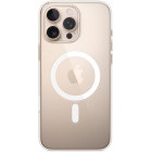 Apple Protectie pentru spate, material PC, cu MagSafe pentru iPhone 16 Pro Max, culoarea Transparent