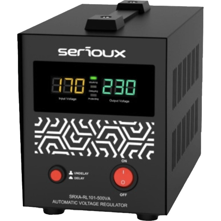 Stabilizator tensiune Serioux SRXA-RL101-1000VA 500VA 300W