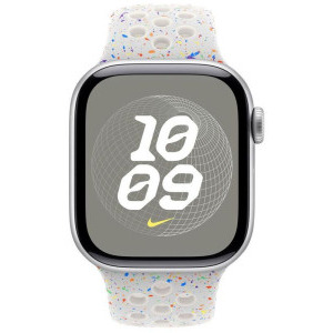 Apple Nike Sport Band, 42mm, Pure Platinum - M/L