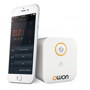 Owon AC201 pentru aer conditionat, Control aplicatie, Afisarea temperaturii, Integrare scenarii