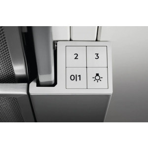 Electrolux telescopica LFP326S, Putere de absorbtie 410 m3/h, 1 motor, 60 cm, Inox