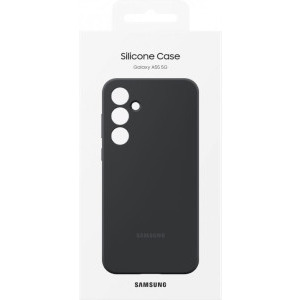 Samsung Capac protectie spate Silicone Black pentru Galaxy A55 5G