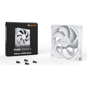 be quiet! Pure Wings 3 120mm PWM White