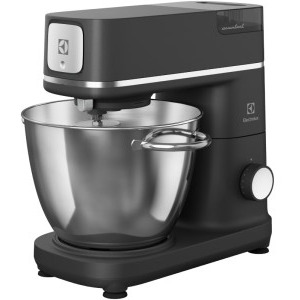 Electrolux Explore 6 E6KM1-8BPT, 1200 W, 10 viteze + Pulse, Blender, Boluri inox 4 L + 6 L, Iluminare LED pentru bol, Capac pentru dospire, Antracit, 6 L / 4L