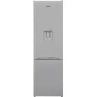 Combina frigorifica Heinner HC-V288SWDE++, 288 L, Less Frost, Clasa E, Dozator apa, Control mecanic, Iluminare LED, 180 cm, Argintiu