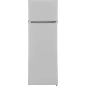 Frigider Heinner HF-V242SE++, 242 L, Clasa E, Less Frost, Control mecanic, Iluminare LED, 160 cm, Argintiu