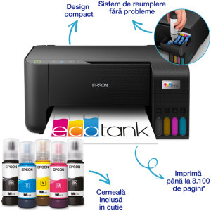 Epson EcoTank L3230, InkJet CISS, Color, Format A4