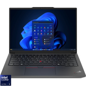 Laptop Lenovo 14 ThinkPad E14 Gen 6, WUXGA IPS, Procesor Intel® Core™ Ultra 5 125U (12M Cache, up to 4.30 GHz), 32GB DDR5, 1TB SSD, Intel Graphics, Win 11 Pro, Black