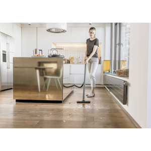 Karcher WD 2 Plus S V-15/4/18/C, cu sac, 1000W, 15L, Galben/Negru/Argintiu