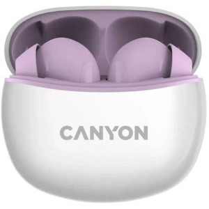 Canyon TWS5, Wireless Stereo, White-Purple