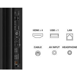 TCL Smart TV QLED 75C735 Seria C735 189cm 4K UHD HDR