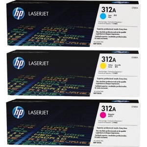 HP Toner 312A Tri-Pack
