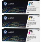 HP Toner 312A Tri-Pack