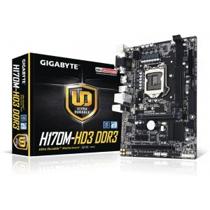 GIGABYTE GA-H170M-HD3 DDR3