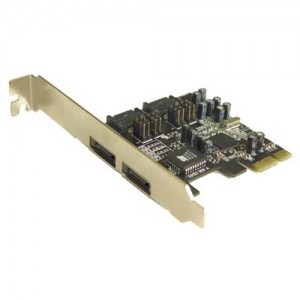 ST-Lab A-341 PCI-e 1x to SATA II