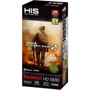 HIS Radeon HD5830 iCooler V Turbo 1GB GDDR5 256-bit