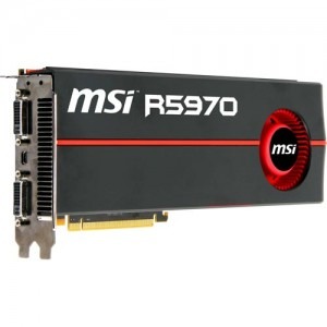 MSI Radeon HD5970 2GB GDDR5 2x 256-bit