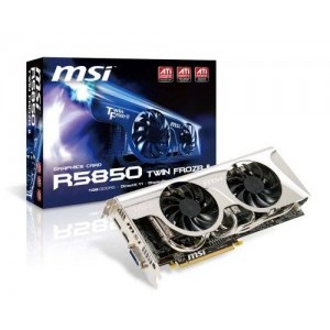 MSI Radeon HD5850 Twin Frozr II 1GB GDDR5 256-bit