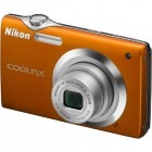 Nikon CoolPix S3000 orange + card 4GB + geanta CS-S01