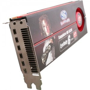 Sapphire Radeon HD5870 Eyefinity 6 Edition 2GB GDDR5 256-bit