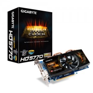 GIGABYTE Radeon HD5770 Super OC 1GB GDDR5 128-bit