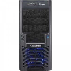 Cooler Master Elite 430 black, blue LED fan