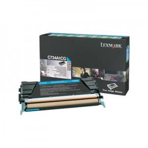 Lexmark Toner C734A1CG Cyan Return
