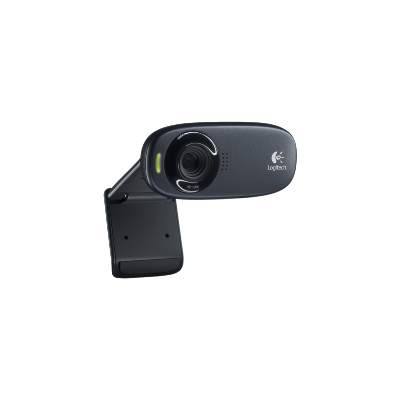 Camera Web Logitech C310, HD, USB, Black - PC Garage