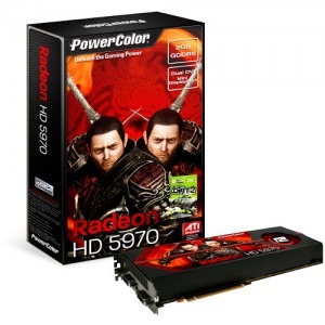 PowerColor Radeon HD5970 2GB GDDR5 2x 256-bit