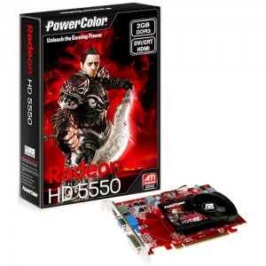 PowerColor Radeon HD5550 2GB DDR3 128-bit