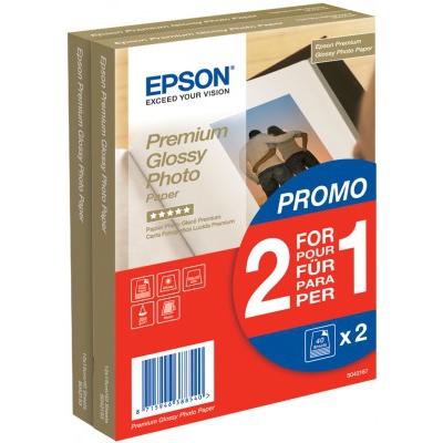 Hartie Epson Premium Glossy Photo Paper 10x15 cm (4x6 inch) 80 coli