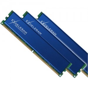 Exceleram Blue Culvert 6GB DDR3 1600MHz CL9 Triple Channel Kit
