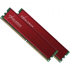 Exceleram Red Culvert 4GB DDR3 1600MHz CL6 Dual Channel Kit 6-8-7-24