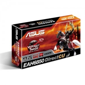 ASUS Radeon HD6850 DirectCU 1GB GDDR5 256-bit