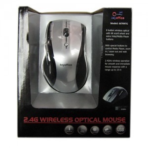 KeyOffice M7097G wireless silver-black
