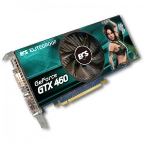 ECS GeForce GTX 460 1GB GDDR5 256-bit