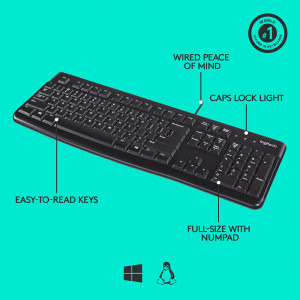 Logitech K120 Black