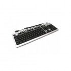 Gembird KB-8300M-SB silver-black
