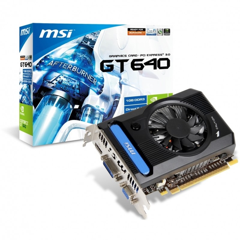 Msi geforce gt 640 разгон