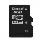 Kingston Micro SDHC 8GB Clasa 4 + Adaptor SD