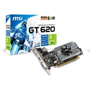 MSI GeForce GT 620 1GB DDR3 64-bit low profile