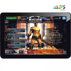 InfoTouch iTab 1011, 10.1 inch IPS MultiTouch, Cortex A9 1.6GHz Dual Core, 1GB RAM, 16GB flash, Wi-Fi, Bluetooth, Android 4.1 + Folie protectie + Casti + Cablu microUSB OTG