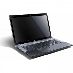 Acer 17.3'' Aspire V3-771G-53214G1TMaii, Procesor Intel® Core™ i5-3210M 2.5GHz Ivy Bridge, 4GB, 1TB, GeForce GT 650M 2GB, Linux, Grey