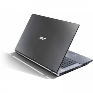 Acer 17.3'' Aspire V3-771G-73618G75Maii, FHD, Procesor Intel® Core™ i7-3630QM 2.4GHz Ivy Bridge, 8GB, 500GB, GeForce GT 650M 2GB, Linux, Grey