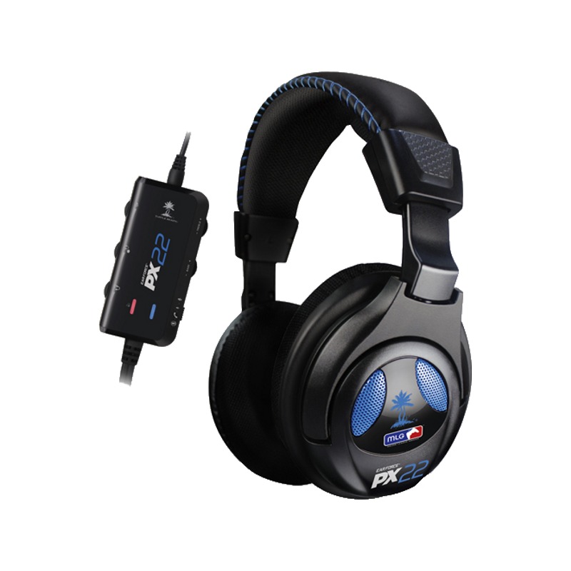 Casti Gaming Turtle Beach Ear Force Px22 Black Pentru Pc Xbox 360 Si