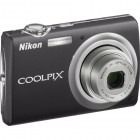 Nikon COOLPIX S220 black + Husa + SD 2 GB