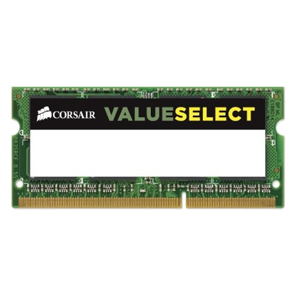 Memorie notebook Corsair ValueSelect, 4GB, DDR3, 1600MHz, CL11, 1.35v