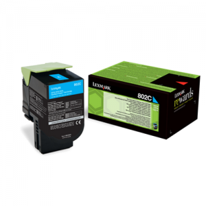 Lexmark Toner 80C20C0 Cyan Return