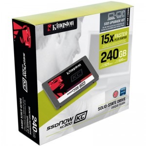 Kingston SSDNow KC300 240GB SATA-III 2.5 inch Upgrade Bundle Kit